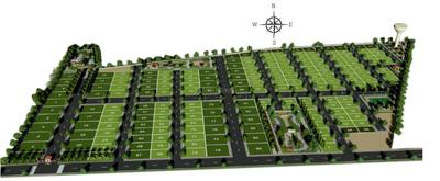 Ridhi Green Palms Plots Layout Plan 1