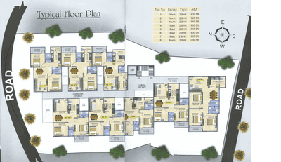 Project Image of 920.0 - 1230.0 Sq.ft 2 BHK Apartment for buy in S and S Basava Pride