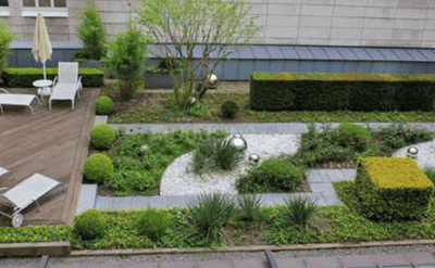 S S Charulata Residency Landscape Garden and Tree Planting 1