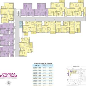 Project Image of 673.0 - 2769.0 Sq.ft 1 BHK Apartment for buy in Vivansaa Baalsam
