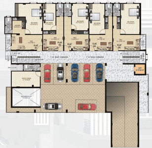 Project Image of 425.0 - 1085.0 Sq.ft 1 BHK Apartment for buy in Chandra Kamla Binay Apartment