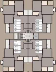 Project Image of 1050.0 - 1900.0 Sq.ft 2 BHK Apartment for buy in Shreeji Riddhi Siddhi Erica