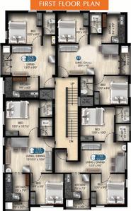Project Image of 528.0 - 775.0 Sq.ft 1 BHK Apartment for buy in Daksha