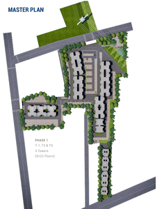 Project Image of 504.18 - 637.01 Sq.ft 2 BHK Apartment for buy in Provident Kenvista T3