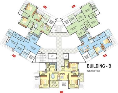 Project Image of 394.0 - 1212.0 Sq.ft 1 BHK Apartment for buy in Mont Vert Belbrook
