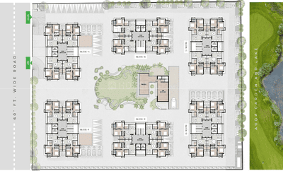 Project Image of 0.0 - 721.46 Sq.ft 2 BHK Apartment for buy in Ganesh Malabar County III
