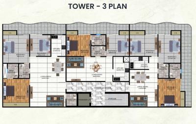Project Image of 1108.0 - 1910.0 Sq.ft 2 BHK Apartment for buy in Lotus Heights