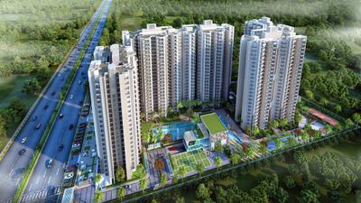 Project Image of 1050.0 - 1500.0 Sq.ft 2 BHK Apartment for buy in Shri Radha Aqua Garden