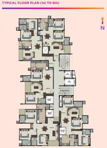 Project Image of 1080.0 - 1525.0 Sq.ft 2 BHK Apartment for buy in Sreerosh Bharath