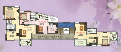 Project Image of 341.97 - 668.01 Sq.ft 1 BHK Apartment for buy in Hari Om Namo Residency