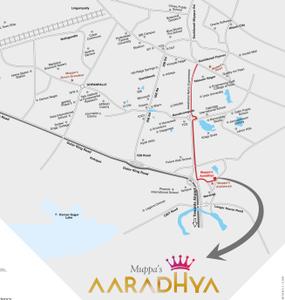 Project Image of 610.0 - 1680.0 Sq.ft 1 BHK Apartment for buy in Muppas Aaradhya