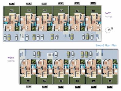 Project Image of 2469.0 - 2672.0 Sq.ft 4 BHK Apartment for buy in Srinivasa Sri Amethyst Duplexes