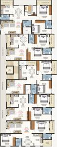 Project Image of 1074.0 - 1368.0 Sq.ft 2 BHK Apartment for buy in SLV Pinnacle
