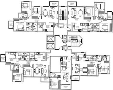 Project Image of 757.0 - 1748.0 Sq.ft 1 BHK Apartment for buy in Godrej Lake Gardens