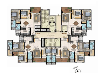 Project Image of 600.0 - 3150.0 Sq.ft 1 BHK Apartment for buy in Shriram Blue