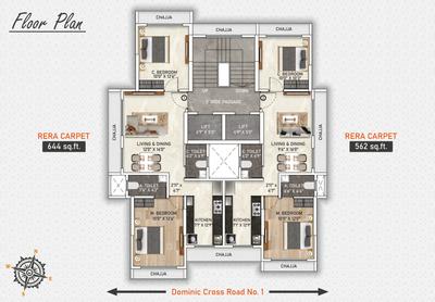 Project Image of 421.08 - 643.79 Sq.ft 1 BHK Apartment for buy in Aadhunik Bents CHSL