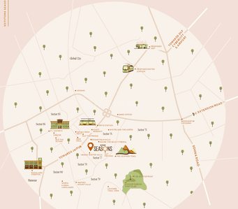 Project Image of 2280.0 - 2972.0 Sq.ft 3 BHK Apartment for buy in Keystone Seasons