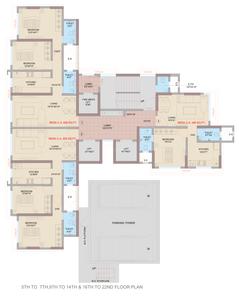 Project Image of 850 Sq.ft 2 BHK Apartment / Flat for sale in Malad West for Rs. 14800000