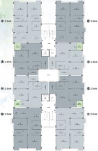 Project Image of 784.0 - 1027.0 Sq.ft 2 BHK Apartment for buy in Atri Rays