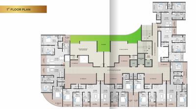 Project Image of 437.34 - 591.8 Sq.ft 2 BHK Apartment for buy in KT Sai Gokul Dham