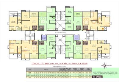 Project Image of 400.0 - 702.0 Sq.ft 1 BHK Apartment for buy in SV Joshi Vishnu Vihar Phase 2