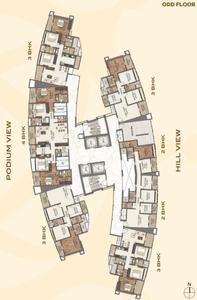 Project Image of 1365.0 - 3530.0 Sq.ft 2 BHK Apartment for buy in Paradise Sai World Empire