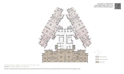 Project Image of 1736.54 - 2400.0 Sq.ft 3 BHK Apartment for buy in Elysian