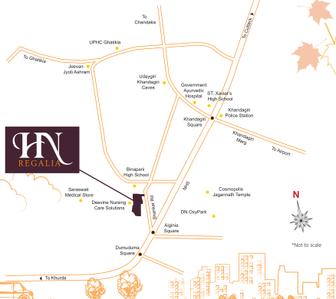 Project Image of 643.78 - 739.21 Sq.ft 2 BHK Apartment for buy in HN Regalia