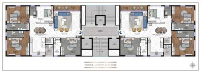 Project Image of 1754.09 - 3465.12 Sq.ft 3 BHK Apartment for buy in Rajhans Eronzza