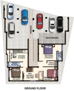 Project Image of 840.0 - 1225.0 Sq.ft 2 BHK Apartment for buy in Avittam Nandanar