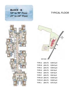 Project Image of 736.0 - 1138.0 Sq.ft 2 BHK Apartment for buy in Brigade Komarla Heights