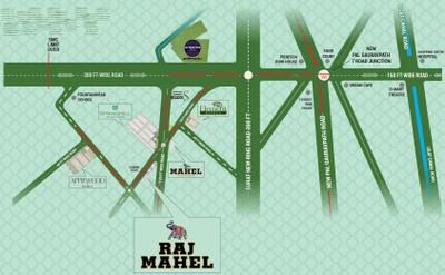 Raj Mahel Location Plan 3