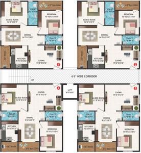 Project Image of 0.0 - 834.96 Sq.ft 2 BHK Apartment for buy in VR Elite Vikram Elite