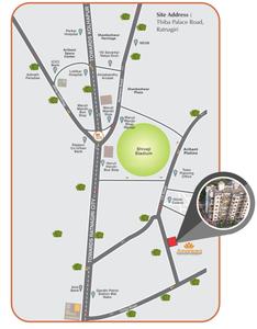 Arihant Constructions Amantara Images for locationPlan 1