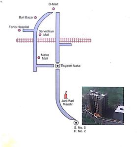 Project Image of 985.0 - 995.0 Sq.ft 2 BHK Apartment for buy in Gauri Vinayak Eknath Enclave