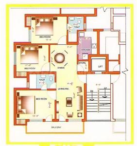 Project Image of 0.0 - 1300.0 Sq.ft 2 BHK Apartment for buy in Deoasis The Silver Olive