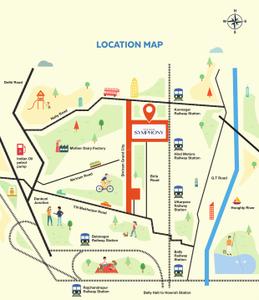 Shriram Symphony Location Plan 3