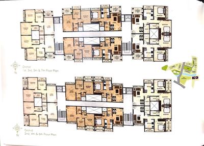 Project Image of 323.0 - 527.0 Sq.ft 1 BHK Apartment for buy in Happy Gagangiri Vihar Complex