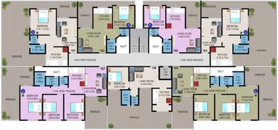 Project Image of 413.12 - 701.91 Sq.ft 1 BHK Apartment for buy in KSP Complex
