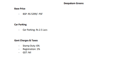 Project Image of 948.0 - 1054.0 Sq.ft 2 BHK Apartment for buy in Deepakam Greens