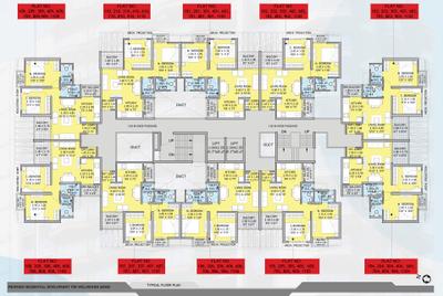 Project Image of 0.0 - 740.99 Sq.ft 2 BHK Apartment for buy in Wellwisher Abode