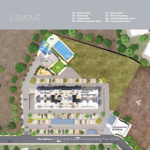 Project Image of 575.0 - 753.0 Sq.ft 2 BHK Apartment for buy in Kumar Princetown Tower C2