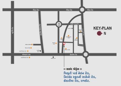 Shreeji Nachiketa Hills Location Plan 1