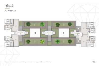 Project Image of 588.36 - 848.63 Sq.ft 2 BHK Apartment for buy in Yashwant Shiv Crystal