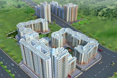Project Image of 0.0 - 348.0 Sq.ft 1 BHK Apartment for buy in Samrin Sudama Regency Building No 1 And 5