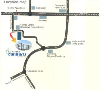 Project Image of 1100.0 - 1550.0 Sq.ft 2 BHK Apartment for buy in Sai Comforts