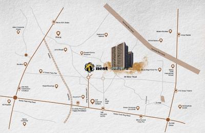 Project Image of 0.0 - 868.86 Sq.ft 3 BHK Apartment for buy in Zion Nest