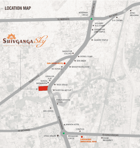 Project Image of 0.0 - 748.0 Sq.ft 3 BHK Apartment for buy in Samarpan Shiv Ganga Sky