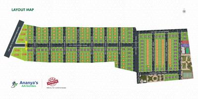 Project Image of 1409.0 - 2570.0 Sq.ft Residential Plot Plot for buy in Ananyas AA Garden