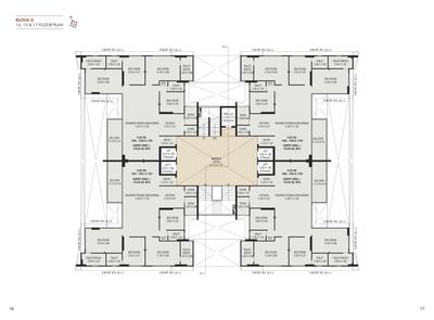 Project Image of 1363.68 - 3033.27 Sq.ft 3 BHK Apartment for buy in The Sparkle